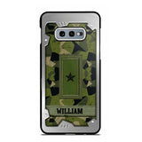 Personalized Solider/ Veteran Sweden Phone Case Printed DMDT1508