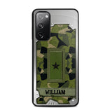 Personalized Solider/ Veteran Sweden Phone Case Printed DMDT1508