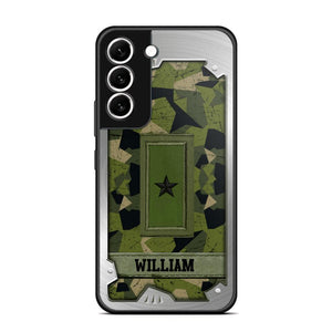 Personalized Solider/ Veteran Sweden Phone Case Printed DMDT1508