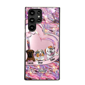 Personalized Dog Lover Phone Case Printed 22AUG-HY15