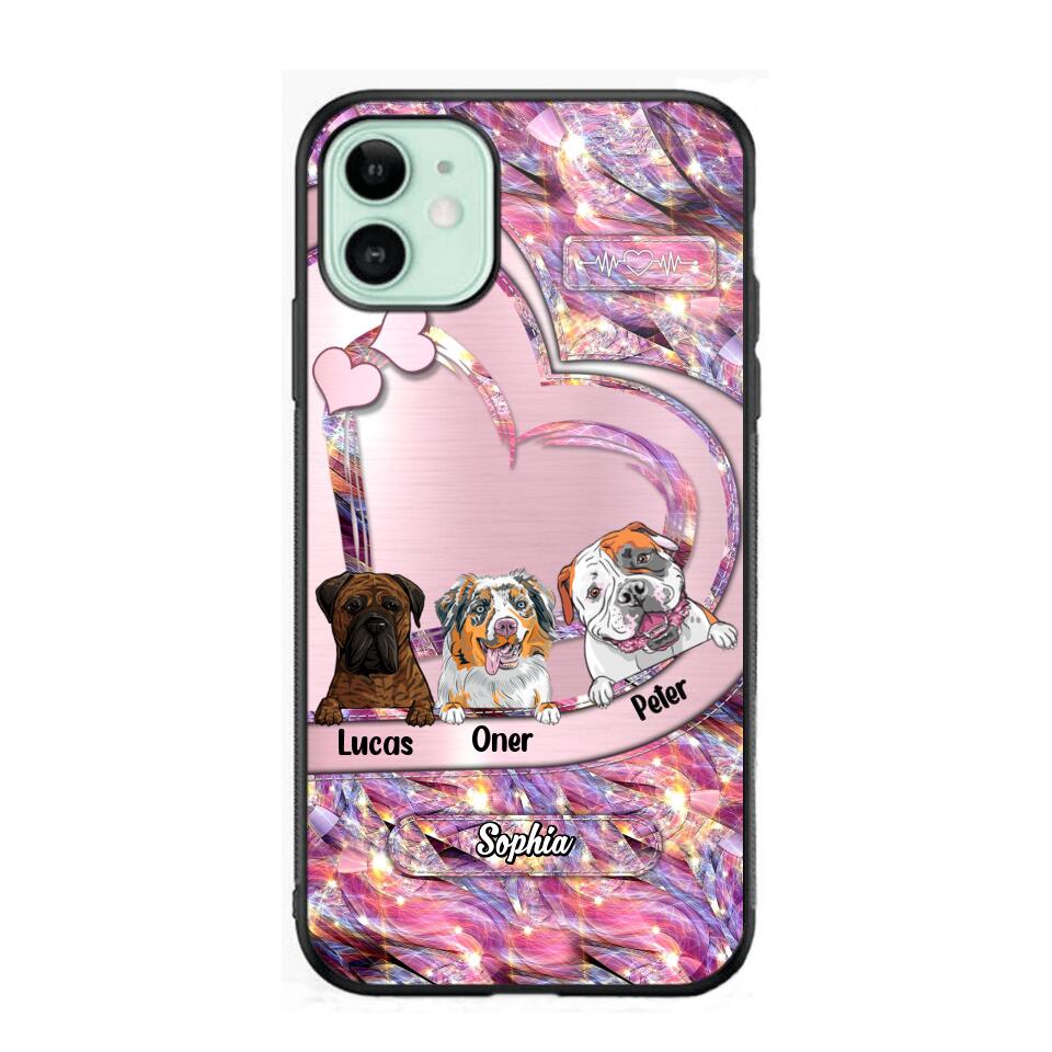 Personalized Dog Lover Phone Case Printed 22AUG-HY15