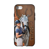 Personalized Horse Lover Phone Case Printed 22AUG-HQ15