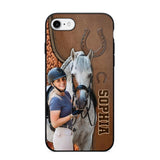 Personalized Horse Lover Phone Case Printed 22AUG-HQ15