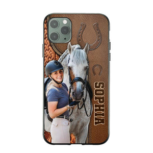 Personalized Horse Lover Phone Case Printed 22AUG-HQ15