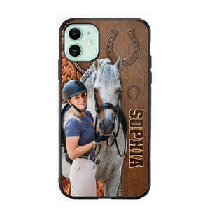 Personalized Horse Lover Phone Case Printed 22AUG-HQ15