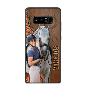 Personalized Horse Lover Phone Case Printed 22AUG-HQ15