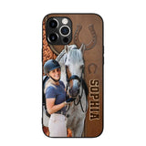 Personalized Horse Lover Phone Case Printed 22AUG-HQ15