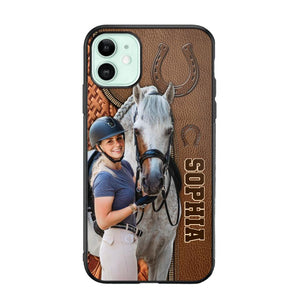 Personalized Horse Lover Phone Case Printed 22AUG-HQ15