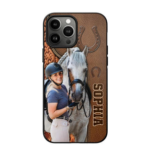 Personalized Horse Lover Phone Case Printed 22AUG-HQ15