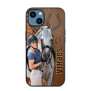 Personalized Horse Lover Phone Case Printed 22AUG-HQ15