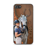 Personalized Horse Lover Phone Case Printed 22AUG-HQ15