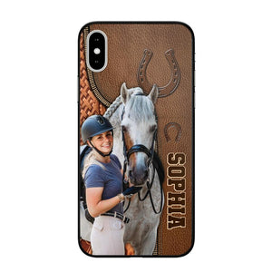 Personalized Horse Lover Phone Case Printed 22AUG-HQ15