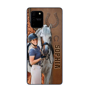 Personalized Horse Lover Phone Case Printed 22AUG-HQ15