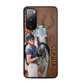 Personalized Horse Lover Phone Case Printed 22AUG-HQ15