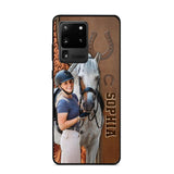 Personalized Horse Lover Phone Case Printed 22AUG-HQ15