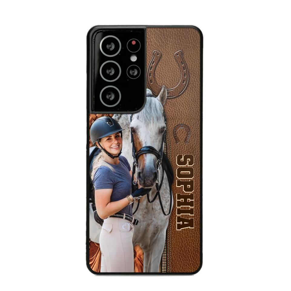 Personalized Horse Lover Phone Case Printed 22AUG-HQ15