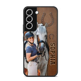 Personalized Horse Lover Phone Case Printed 22AUG-HQ15