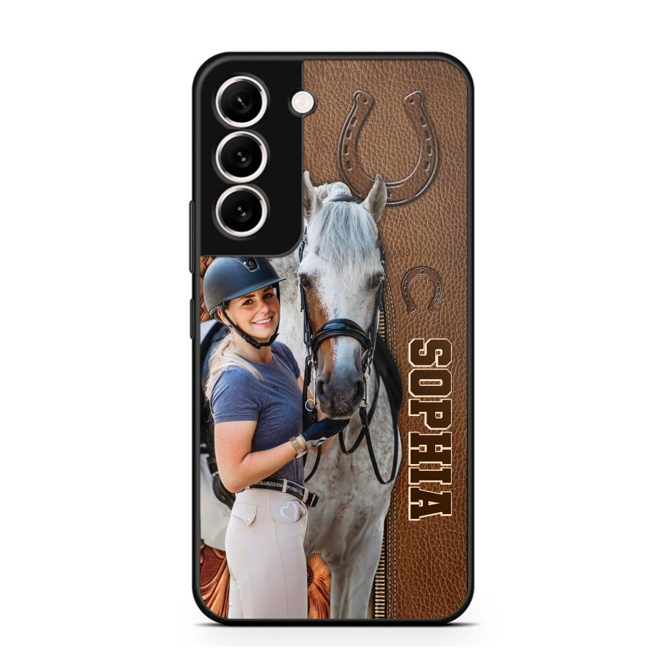 Personalized Horse Lover Phone Case Printed 22AUG-HQ15