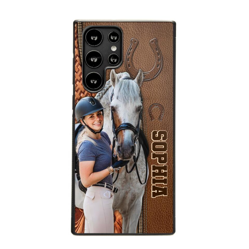 Personalized Horse Lover Phone Case Printed 22AUG-HQ15