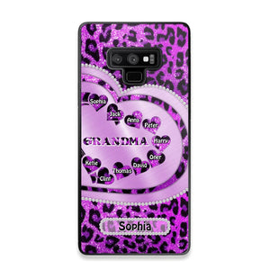 Personalized Grandma Kid Phone Case Printed 22AUG-DT15