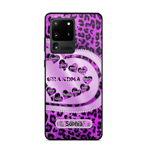 Personalized Grandma Kid Phone Case Printed 22AUG-DT15