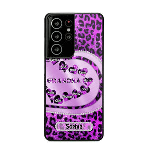 Personalized Grandma Kid Phone Case Printed 22AUG-DT15