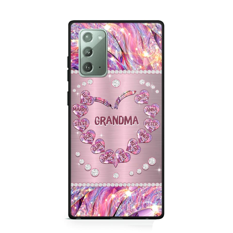 Personalized Grandma Kid Phone Case Printed 22AUG-HQ15