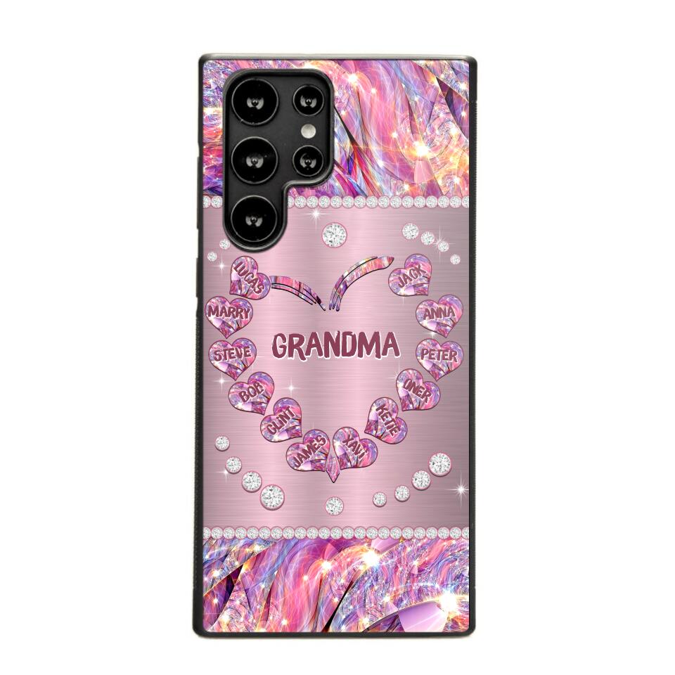 Personalized Grandma Kid Phone Case Printed 22AUG-HQ15