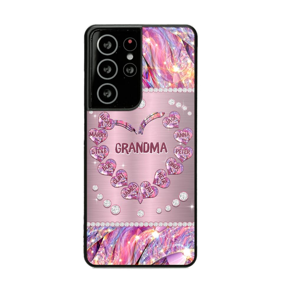 Personalized Grandma Kid Phone Case Printed 22AUG-HQ15