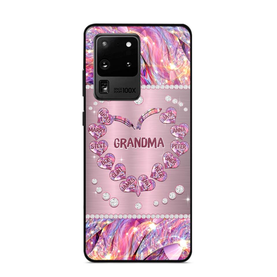 Personalized Grandma Kid Phone Case Printed 22AUG-HQ15