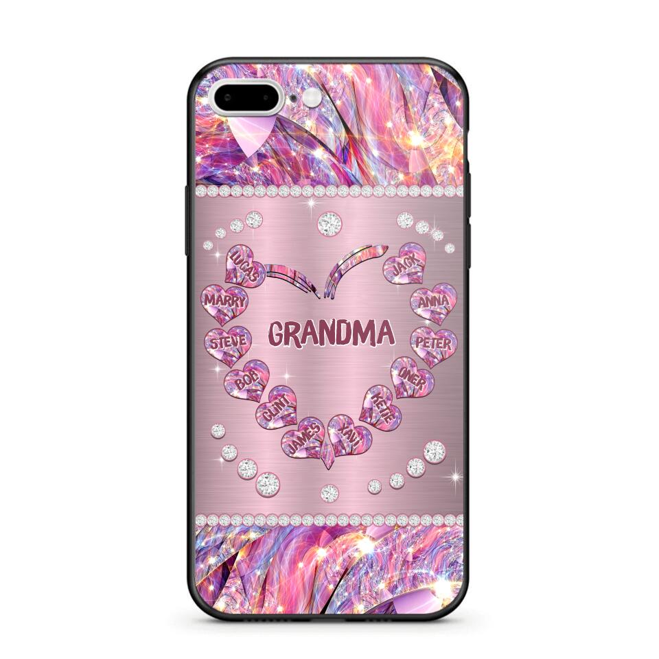 Personalized Grandma Kid Phone Case Printed 22AUG-HQ15