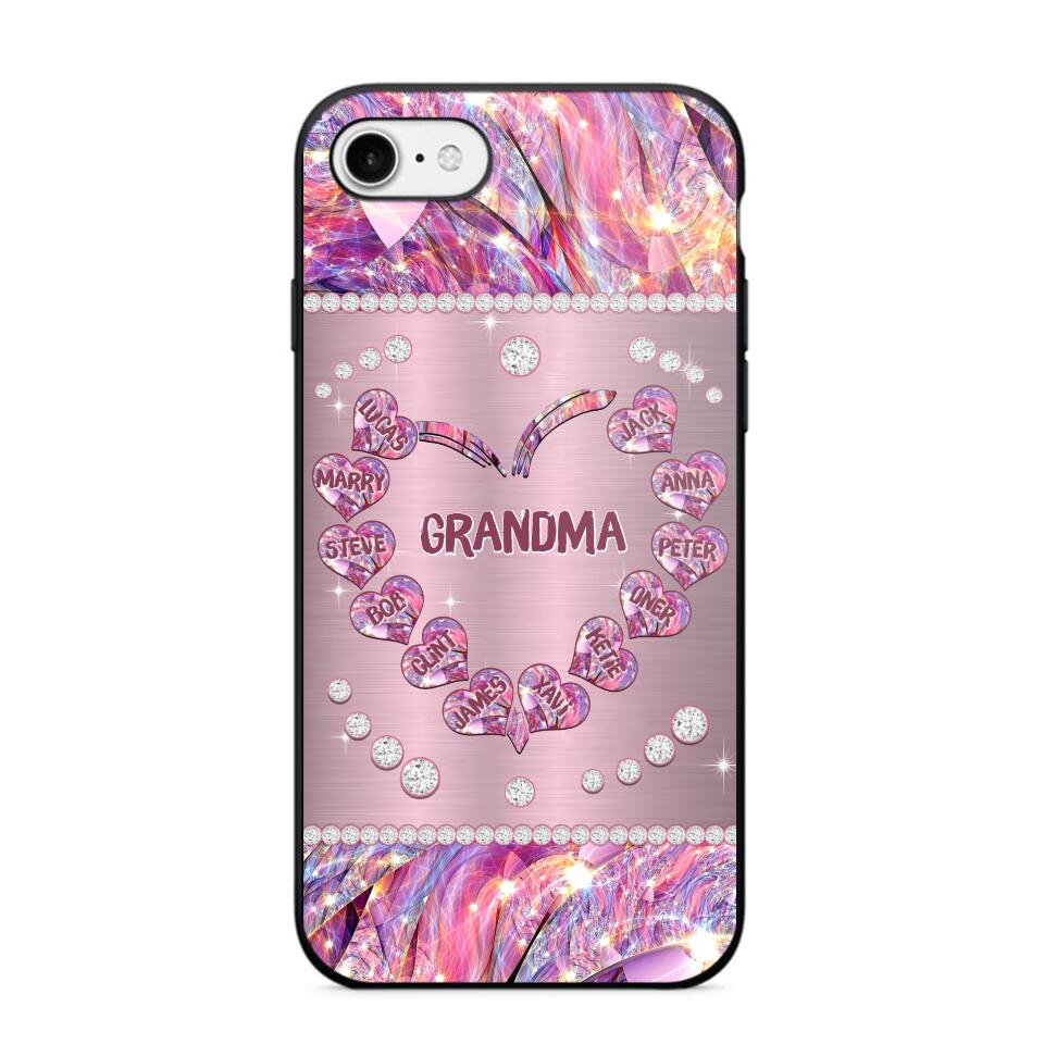 Personalized Grandma Kid Phone Case Printed 22AUG-HQ15