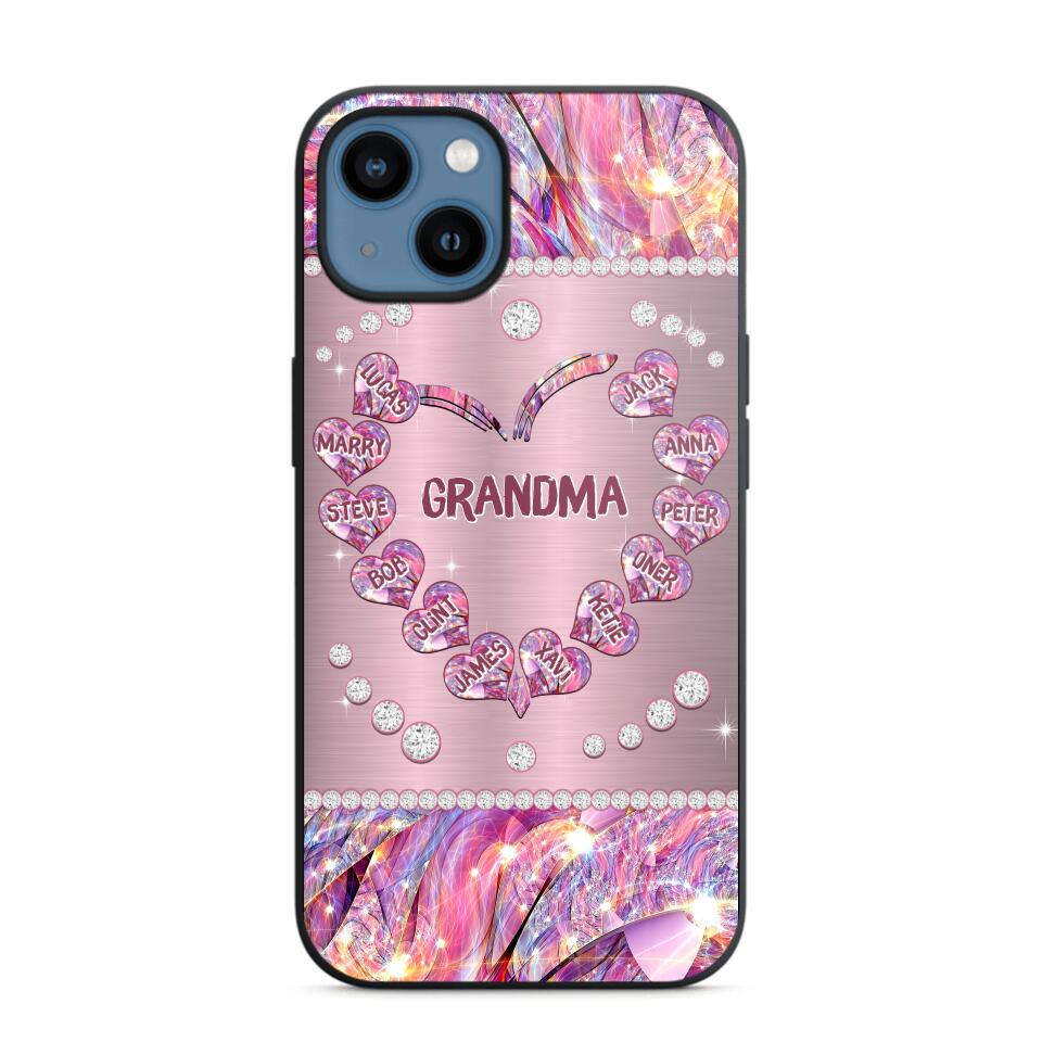 Personalized Grandma Kid Phone Case Printed 22AUG-HQ15