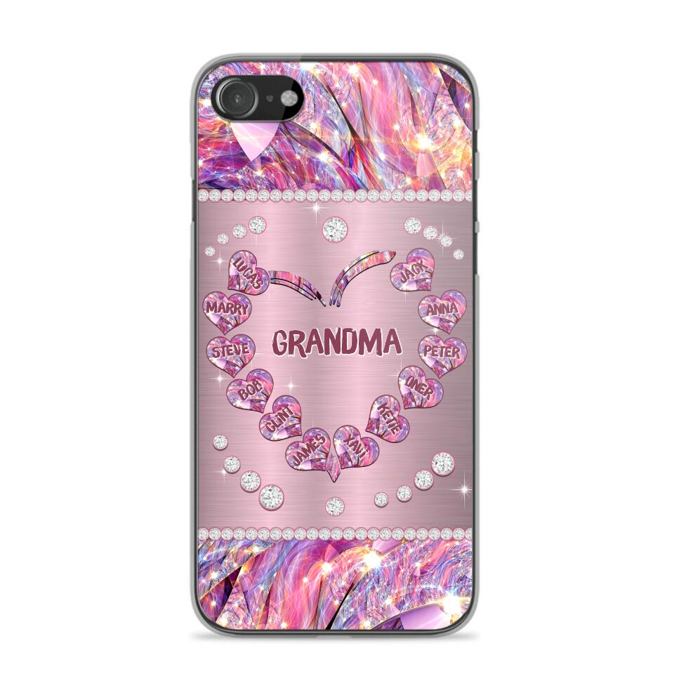 Personalized Grandma Kid Phone Case Printed 22AUG-HQ15