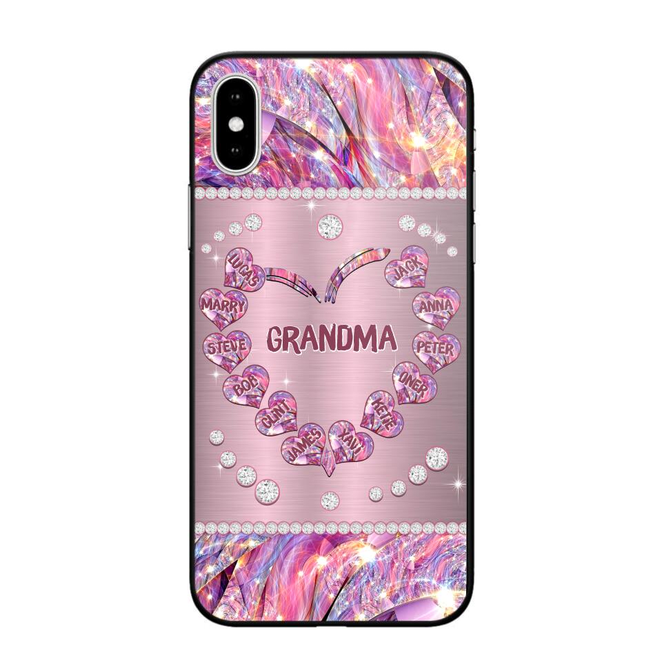 Personalized Grandma Kid Phone Case Printed 22AUG-HQ15