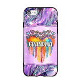 Personalized Grandma Kid Heart Color Phone Case Printed 22AUG-DT16