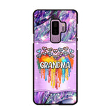 Personalized Grandma Kid Heart Color Phone Case Printed 22AUG-DT16