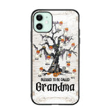 Personalized Blessed To Be Called Grandma Kid Name Halloween Phonecase Printed QTVQ1708