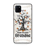 Personalized Blessed To Be Called Grandma Kid Name Halloween Phonecase Printed QTVQ1708