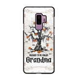 Personalized Blessed To Be Called Grandma Kid Name Halloween Phonecase Printed QTVQ1708