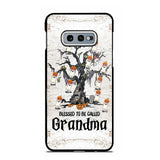 Personalized Blessed To Be Called Grandma Kid Name Halloween Phonecase Printed QTVQ1708