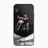 Personalized Grumpy Old Biker Phone Case Printed 22AUG-HY18