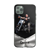 Personalized Grumpy Old Biker Phone Case Printed 22AUG-HY18