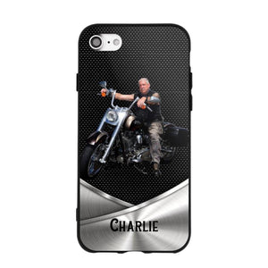 Personalized Grumpy Old Biker Phone Case Printed 22AUG-HY18