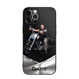 Personalized Grumpy Old Biker Phone Case Printed 22AUG-HY18