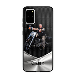 Personalized Grumpy Old Biker Phone Case Printed 22AUG-HY18