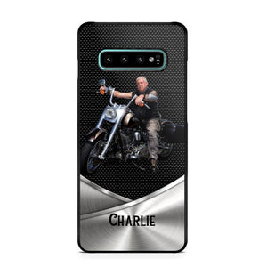 Personalized Grumpy Old Biker Phone Case Printed 22AUG-HY18