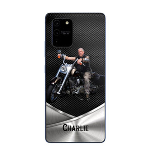 Personalized Grumpy Old Biker Phone Case Printed 22AUG-HY18