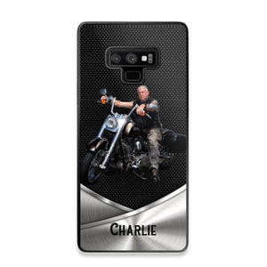 Personalized Grumpy Old Biker Phone Case Printed 22AUG-HY18