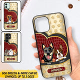 Personalized Dog Lover Phone Case Printed 22AUG-DT19